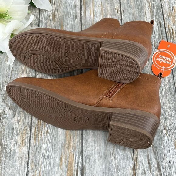 Big Girls Fashion Ankle Booties Boots Shoes Size 5 - Picture 6 of 11